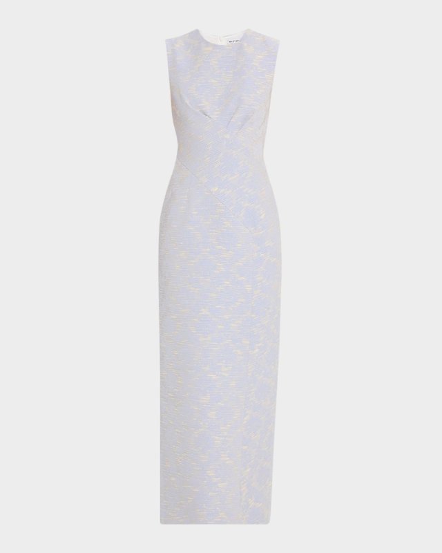 Lucia Sleeveless Column Maxi Dress